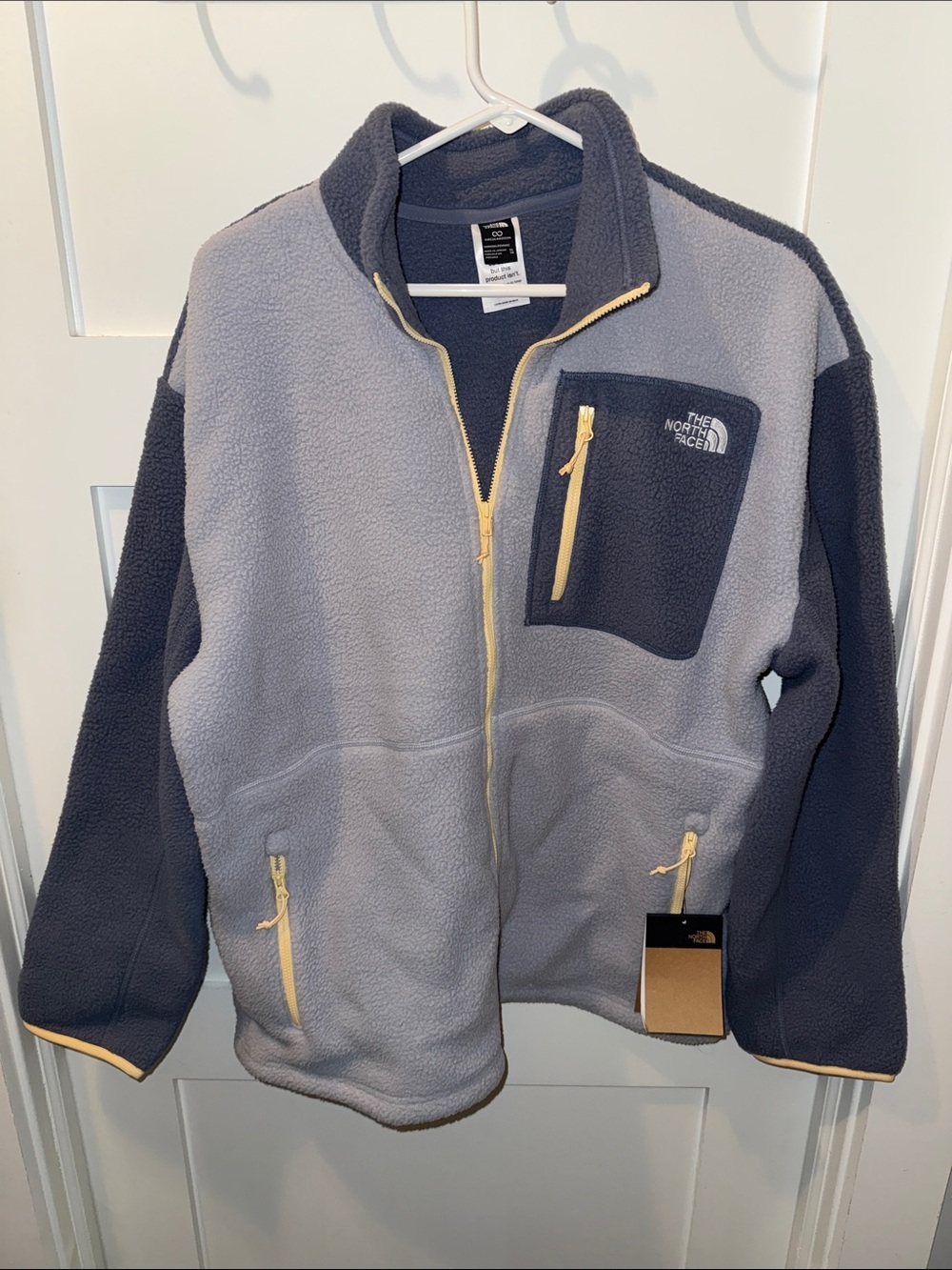 The North Face women’s Yumiori Fleece Blue Flax/ Twilight XL NWT
